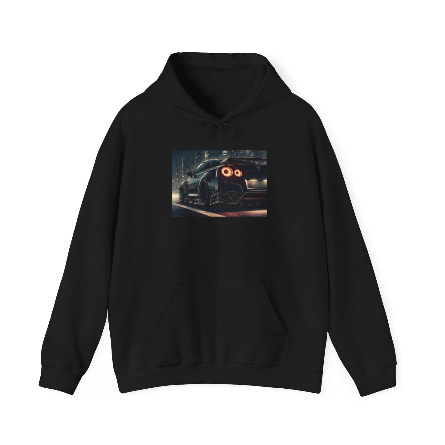 "The GTR Cruising The Night Skyline" Unisex Hoodie