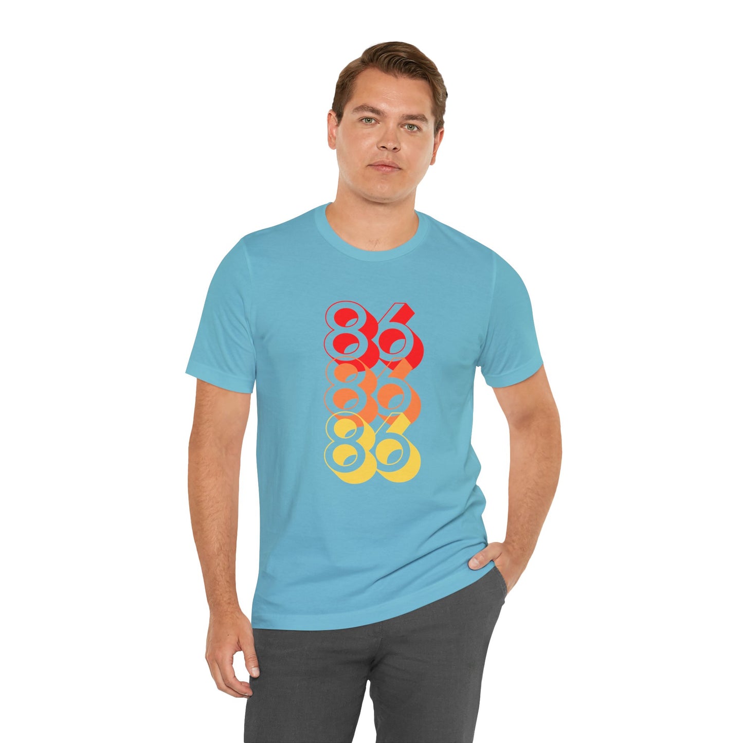 "86, 86, 86" Unisex T-Shirt