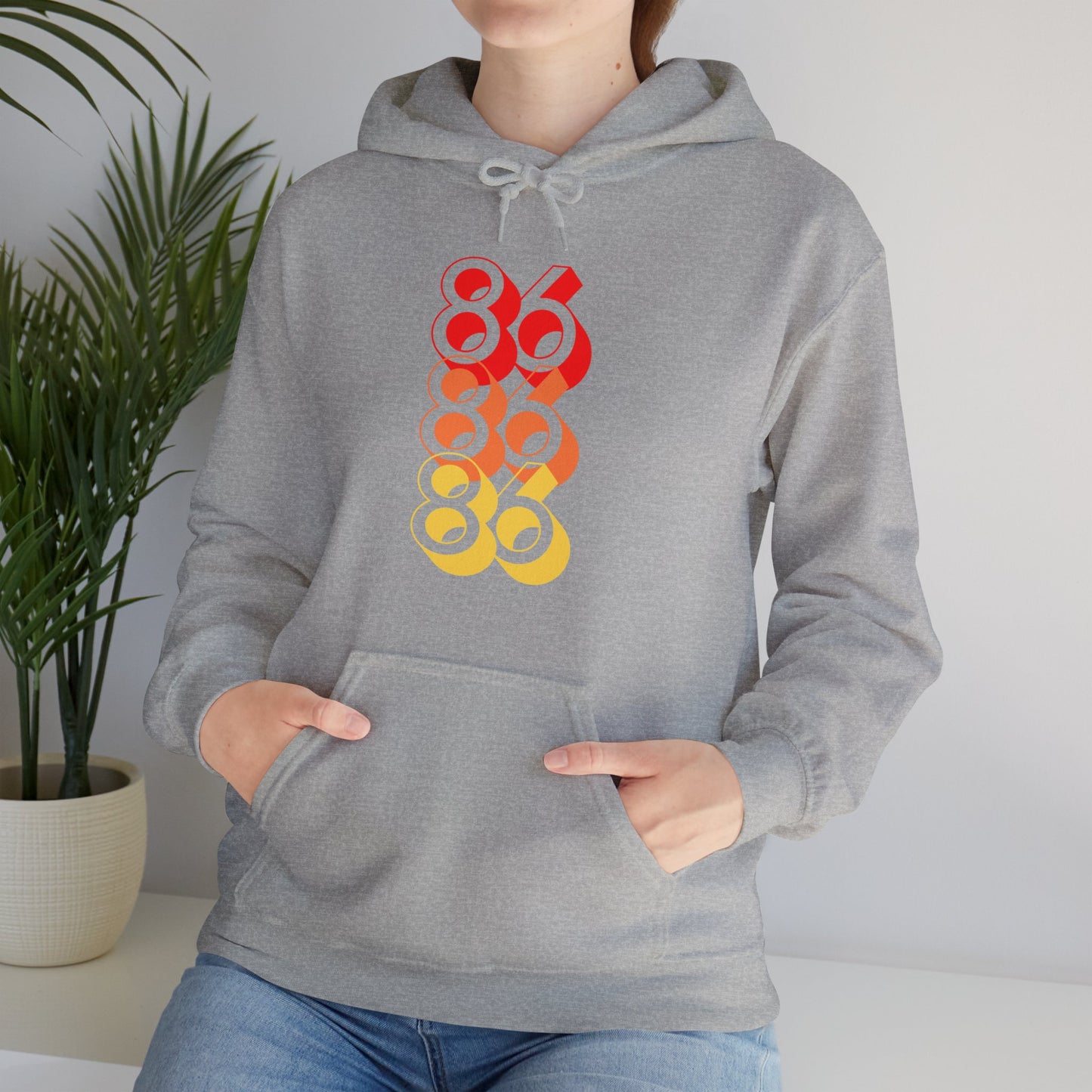 "86, 86, 86" Unisex Hoodie