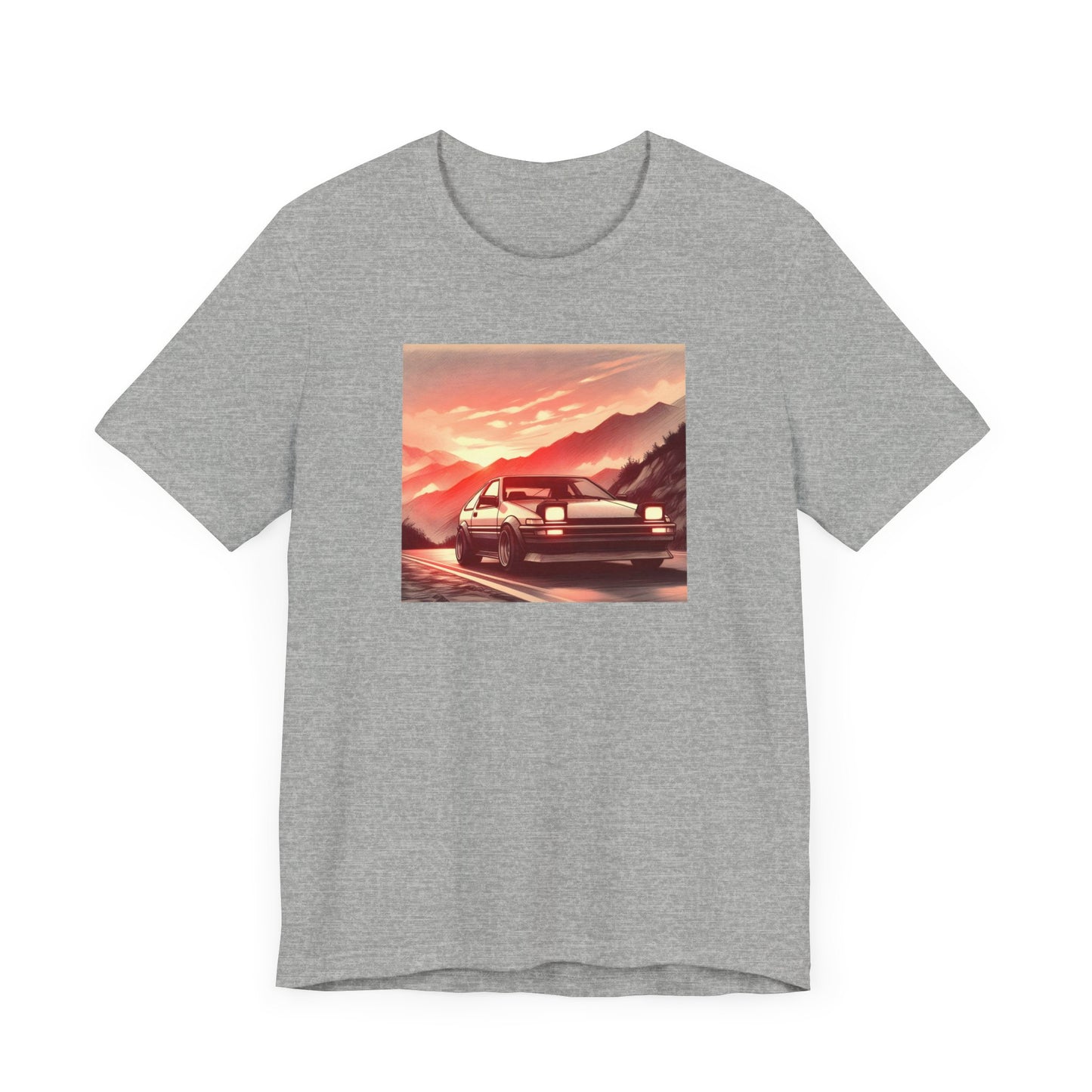 "The AE86 At Golden Hour" Unisex T-Shirt