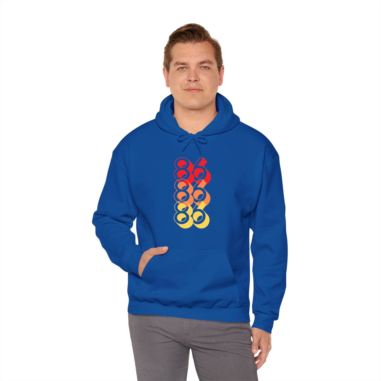 "86, 86, 86" Unisex Hoodie