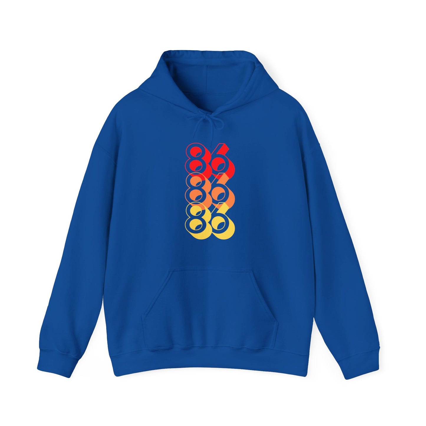 "86, 86, 86" Unisex Hoodie