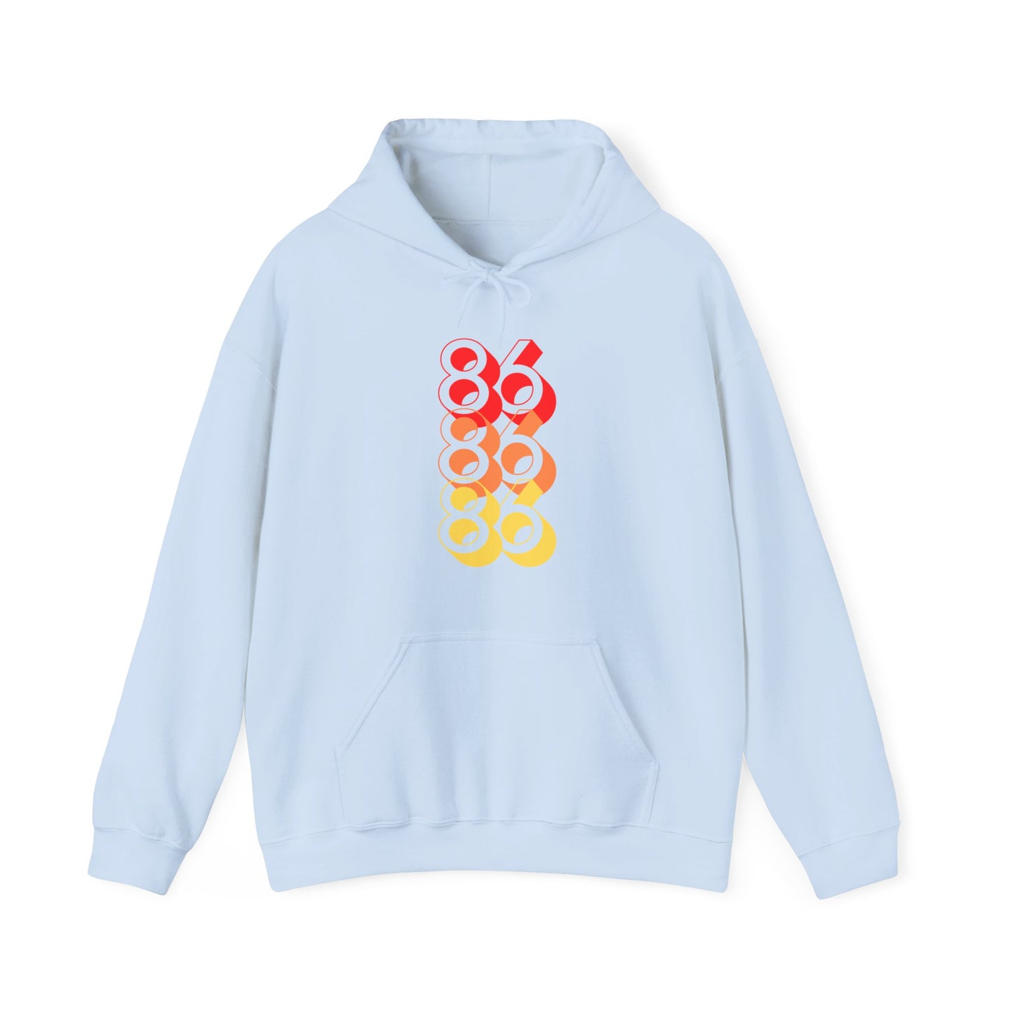 "86, 86, 86" Unisex Hoodie