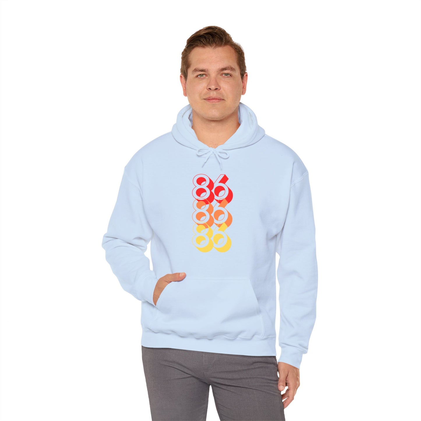 "86, 86, 86" Unisex Hoodie