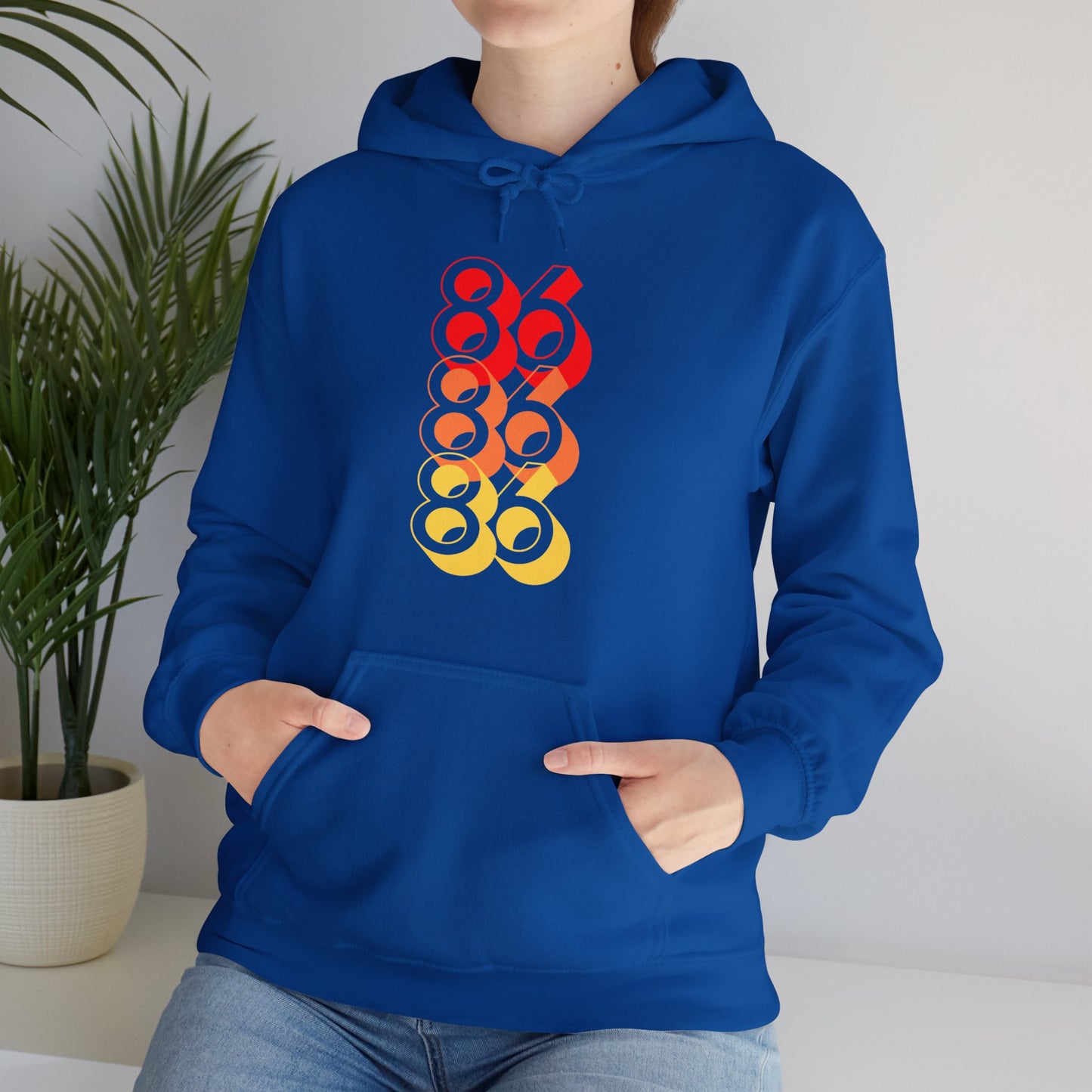 "86, 86, 86" Unisex Hoodie