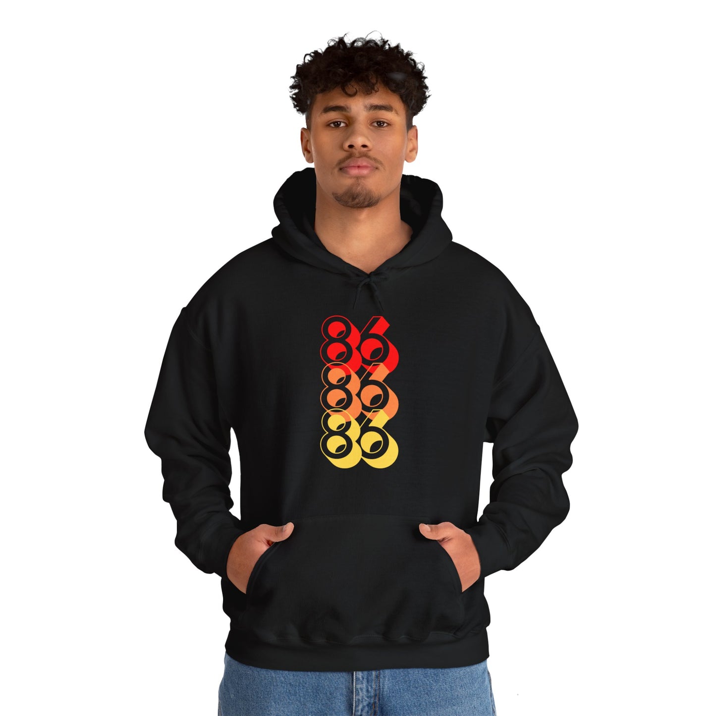 "86, 86, 86" Unisex Hoodie