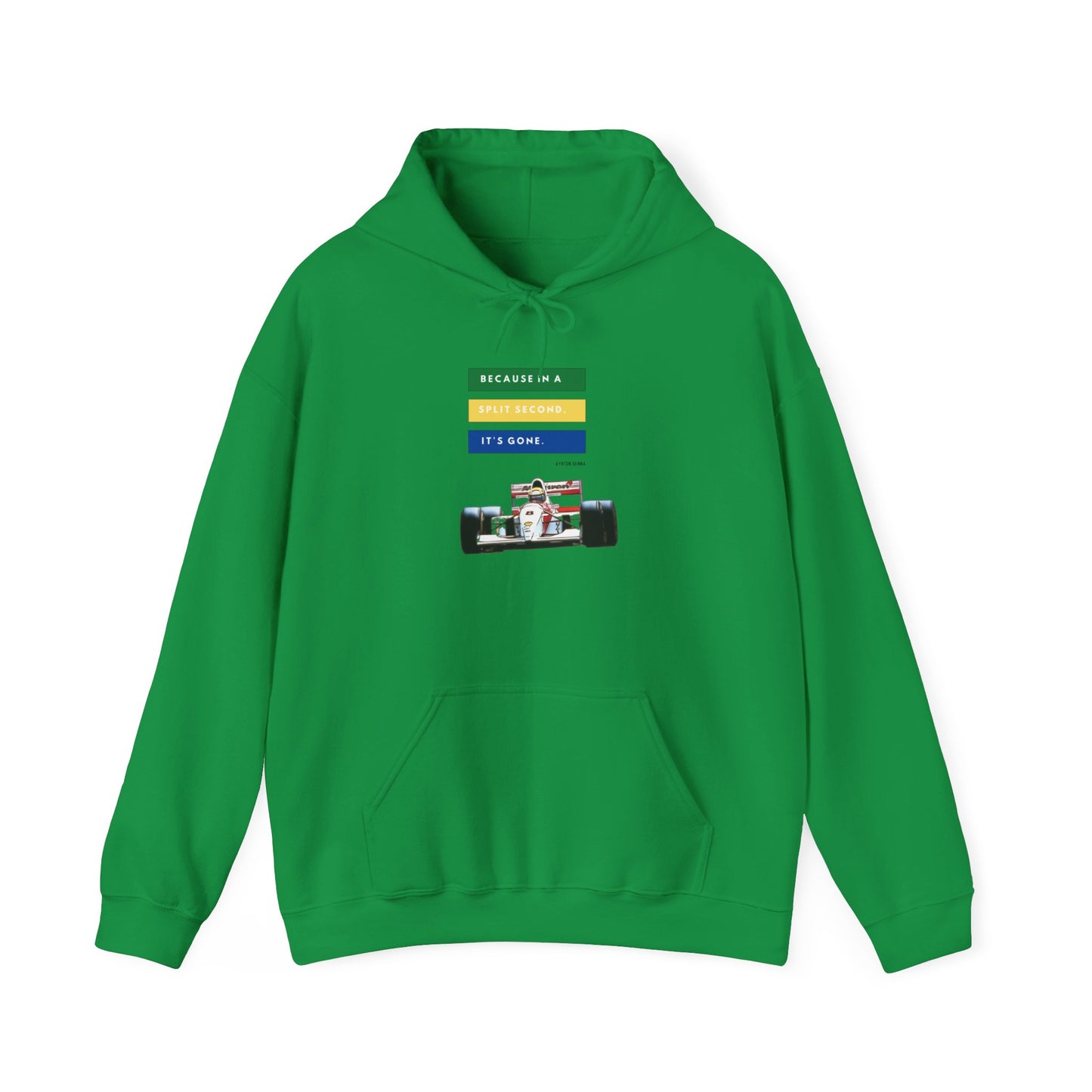 "Because In A Split Second It's Gone - Senna" Unisex Hoodie