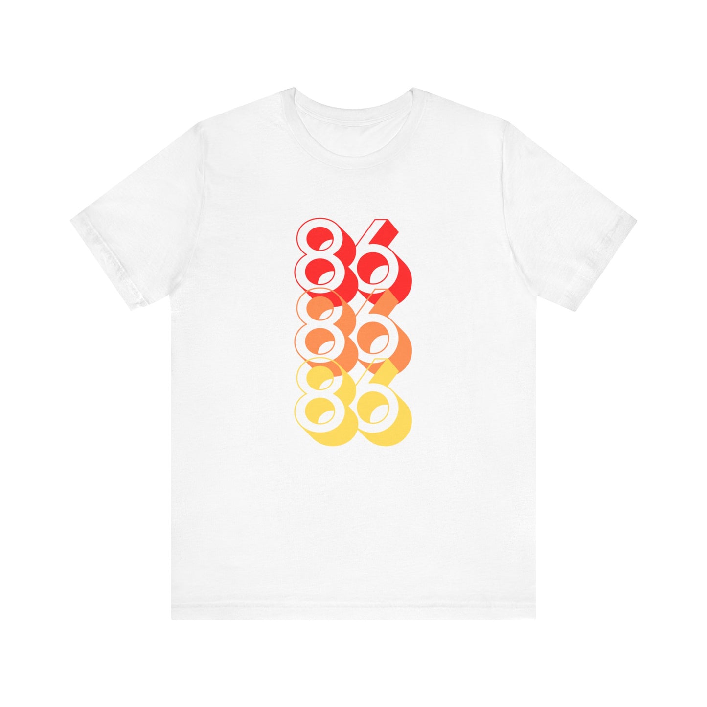 "86, 86, 86" Unisex T-Shirt