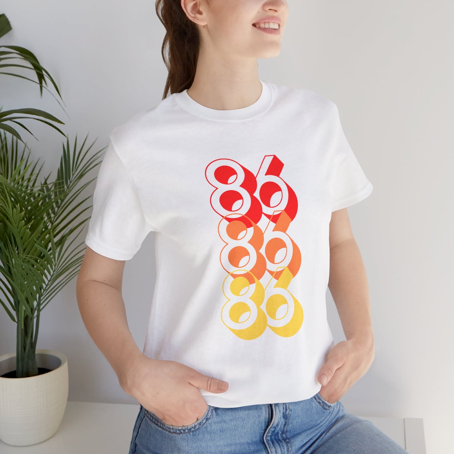 "86, 86, 86" Unisex T-Shirt