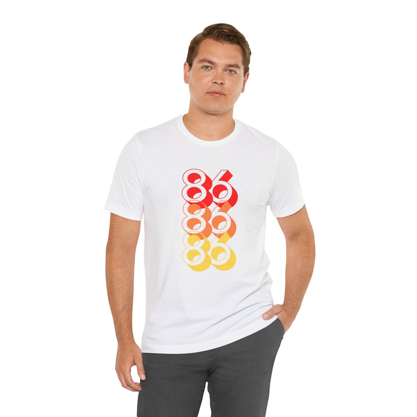 "86, 86, 86" Unisex T-Shirt