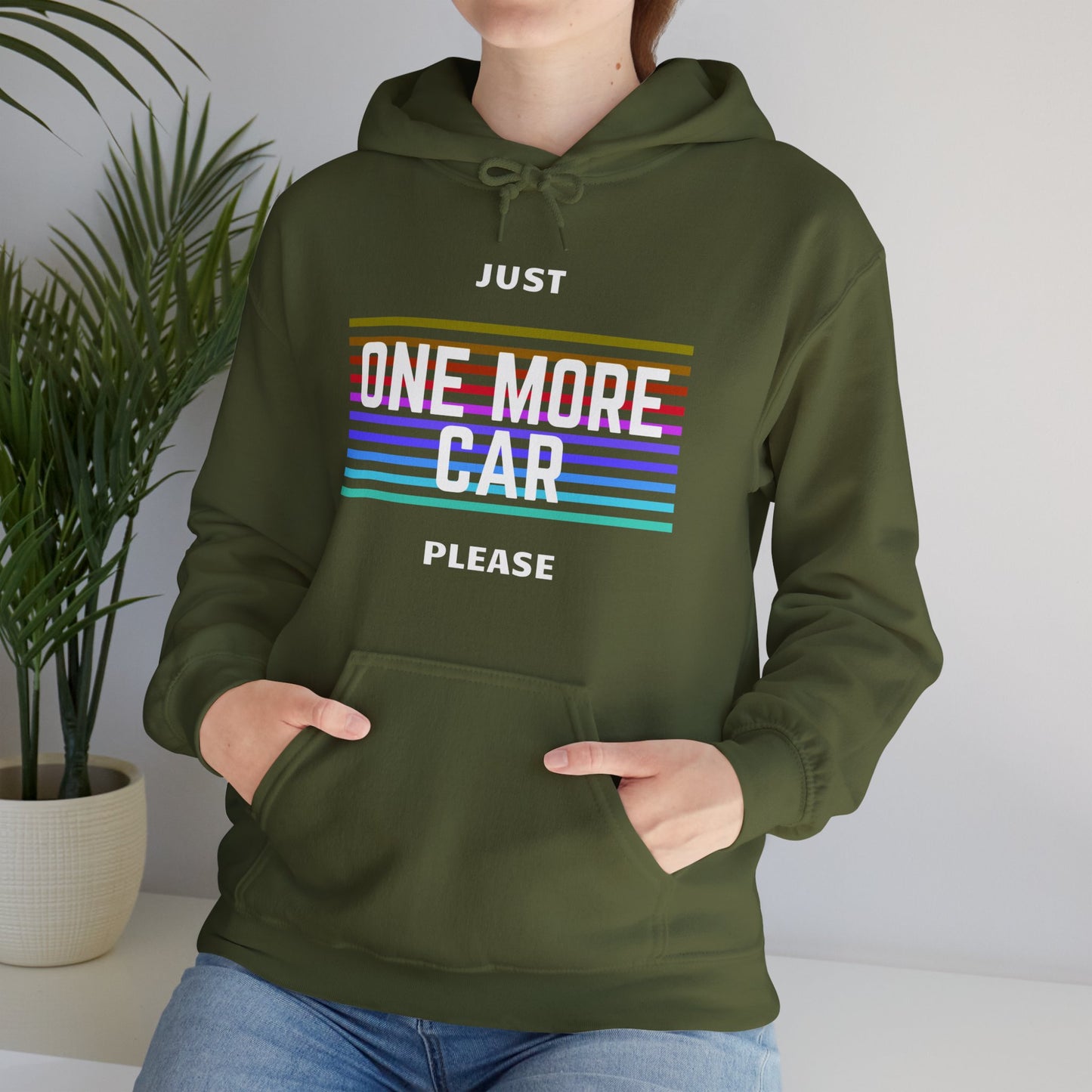 "Just One More Car Please" Unisex Hoodie