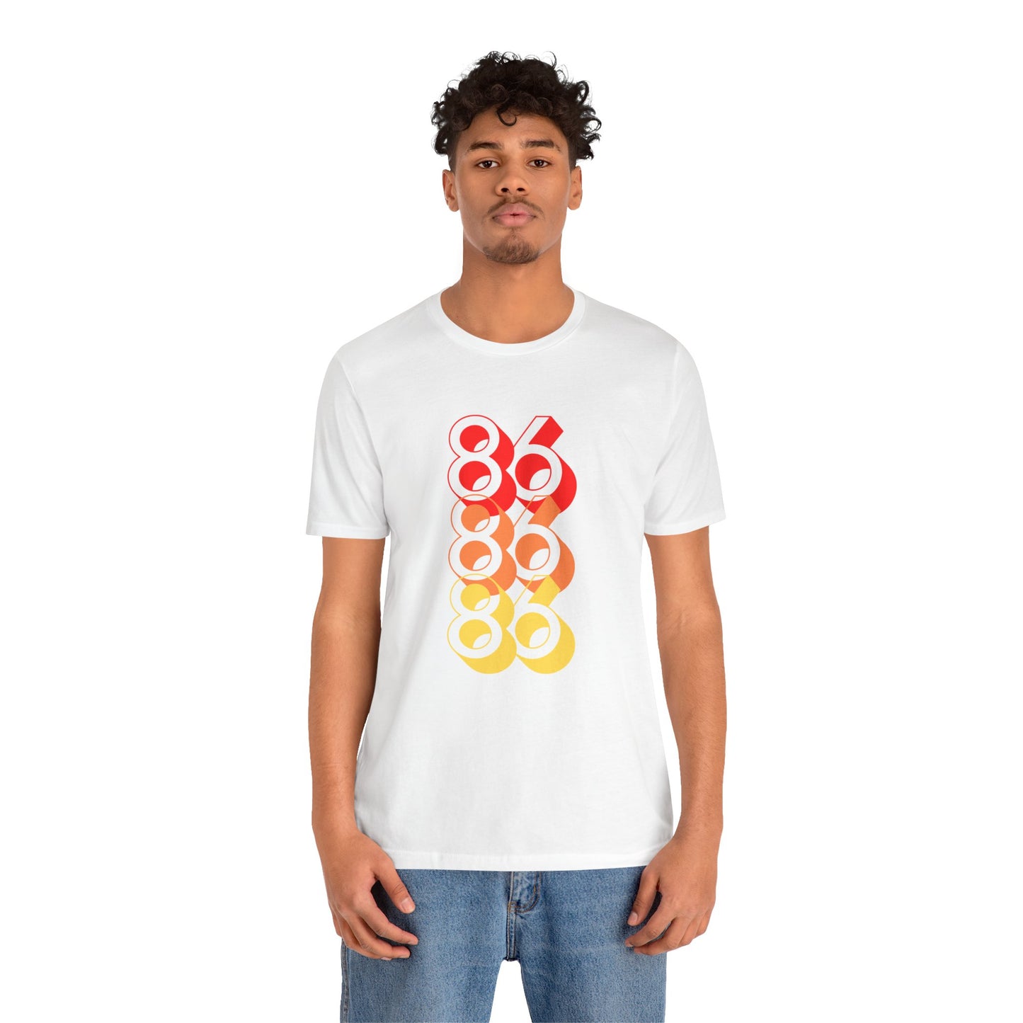 "86, 86, 86" Unisex T-Shirt