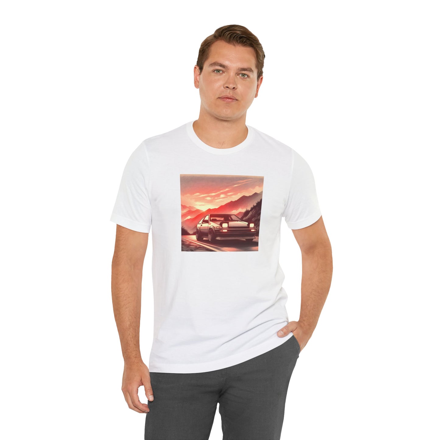 "The AE86 At Golden Hour" Unisex T-Shirt