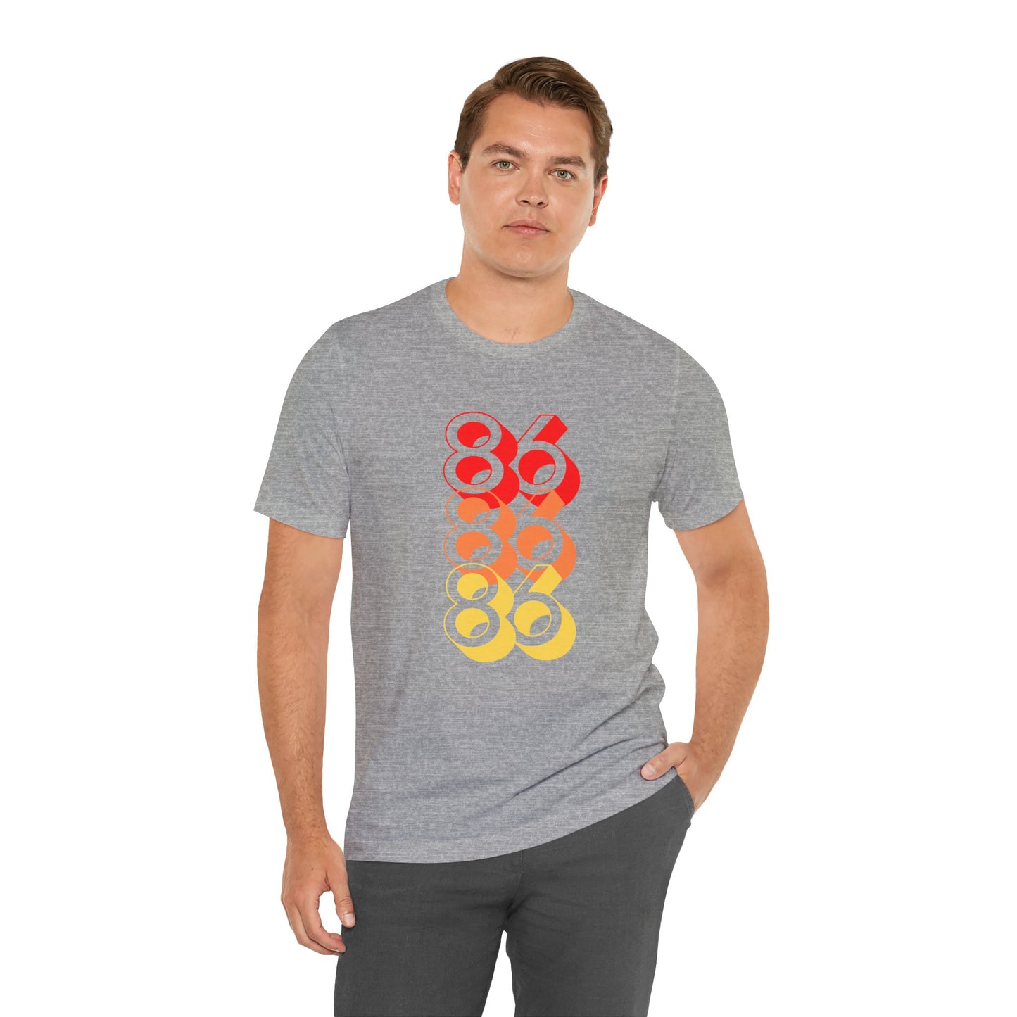 "86, 86, 86" Unisex T-Shirt