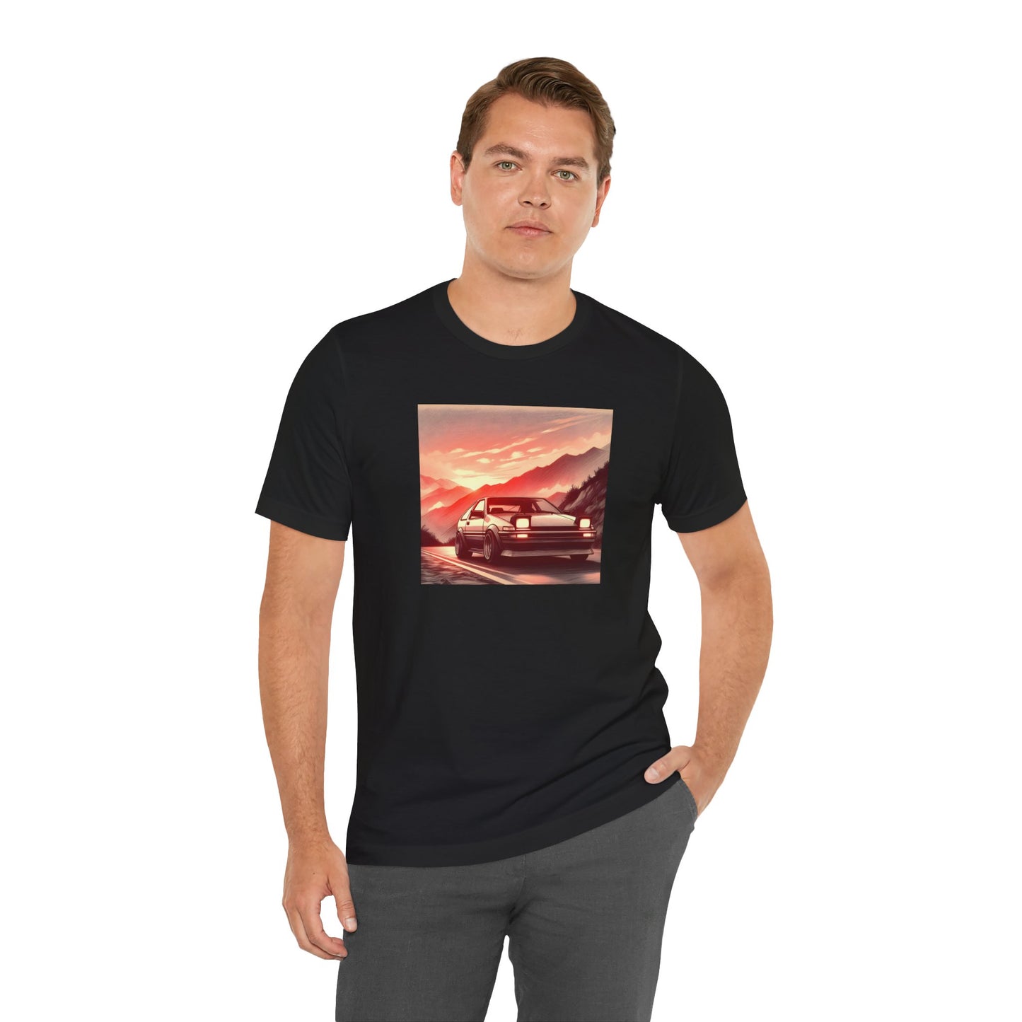 "The AE86 At Golden Hour" Unisex T-Shirt