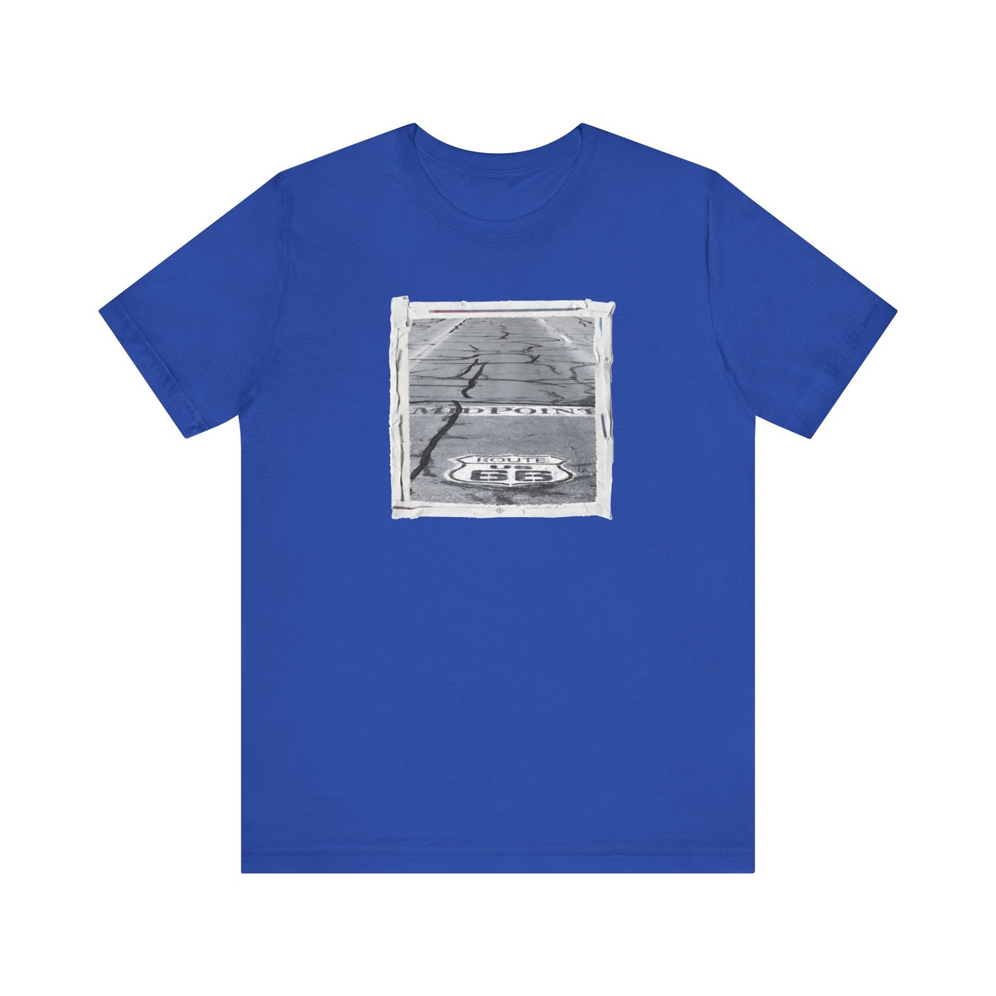 "The Midpoint of Route 66" Unisex T-Shirt