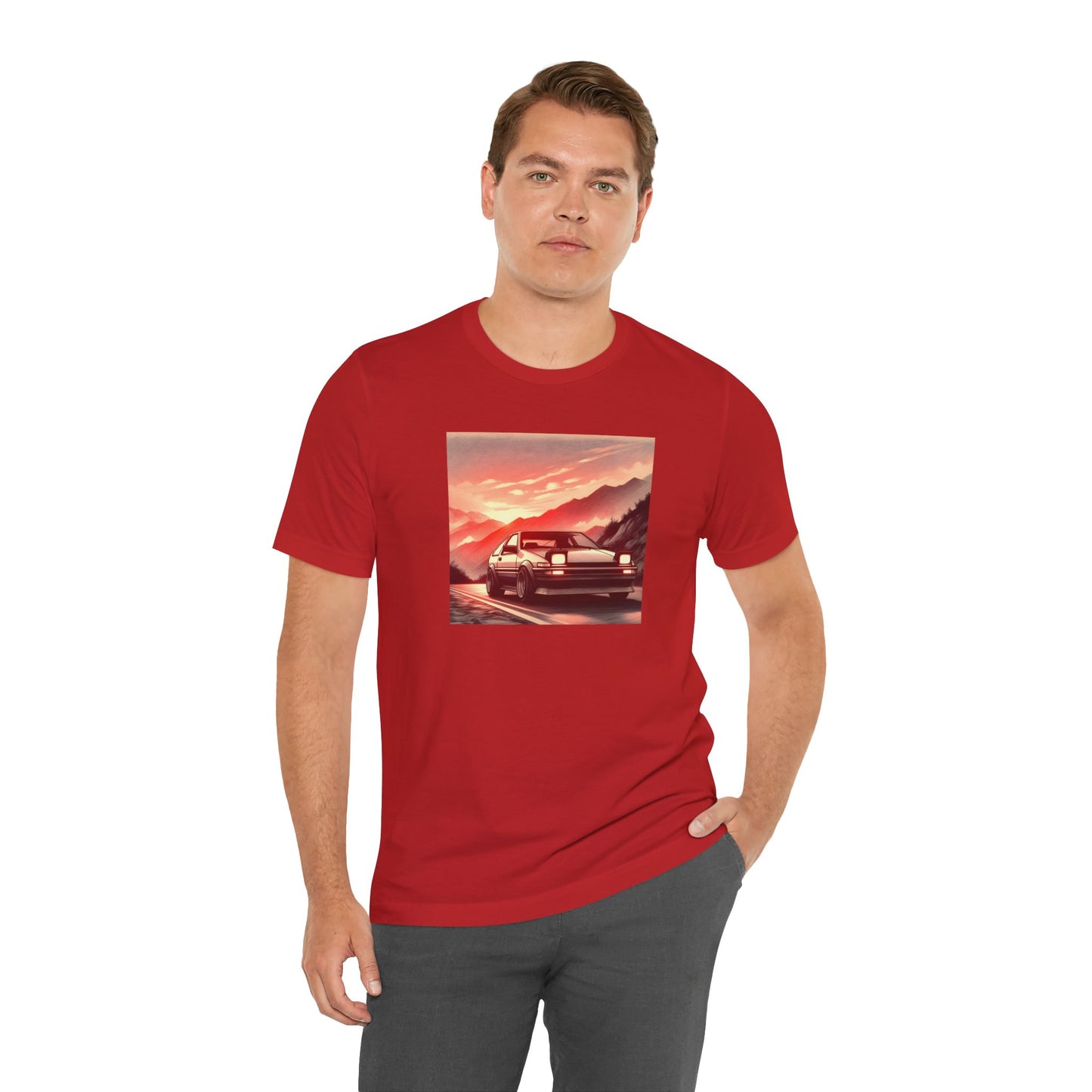 "The AE86 At Golden Hour" Unisex T-Shirt