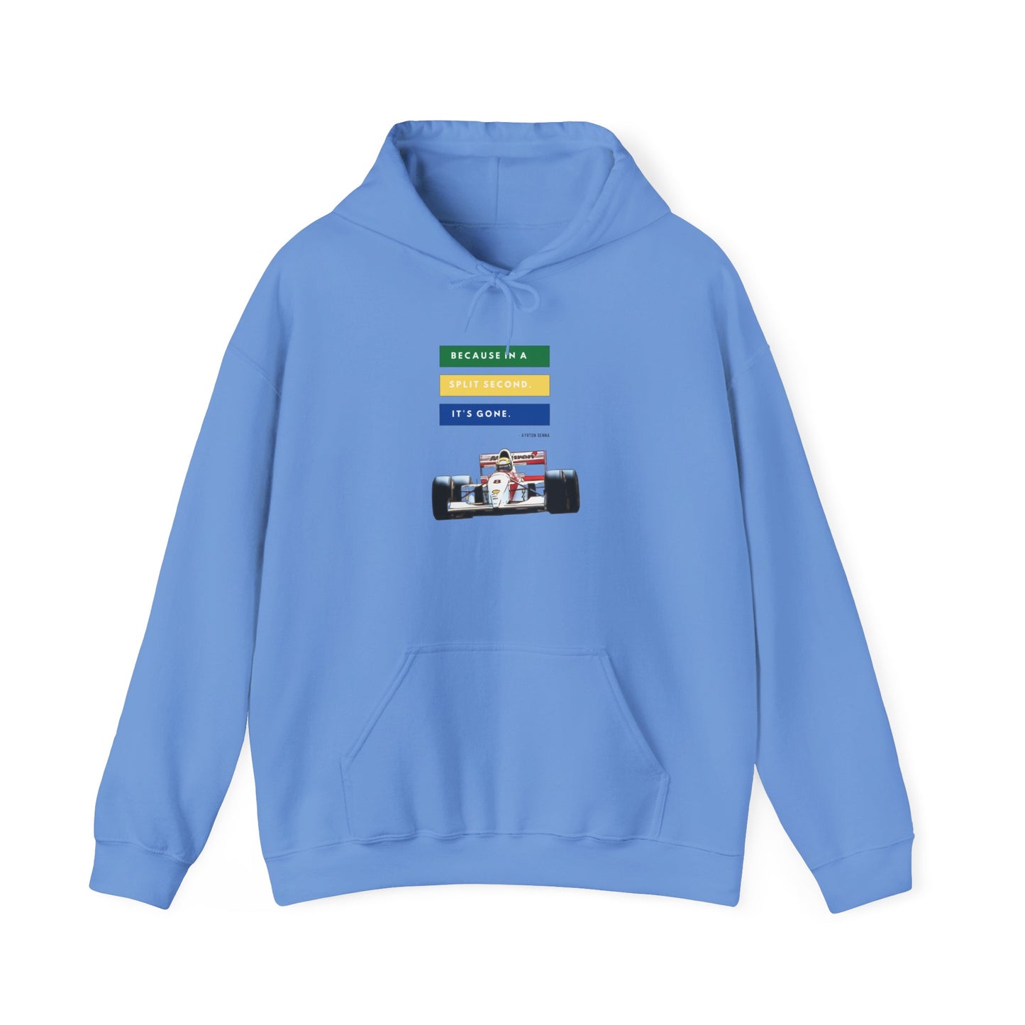 "Because In A Split Second It's Gone - Senna" Unisex Hoodie