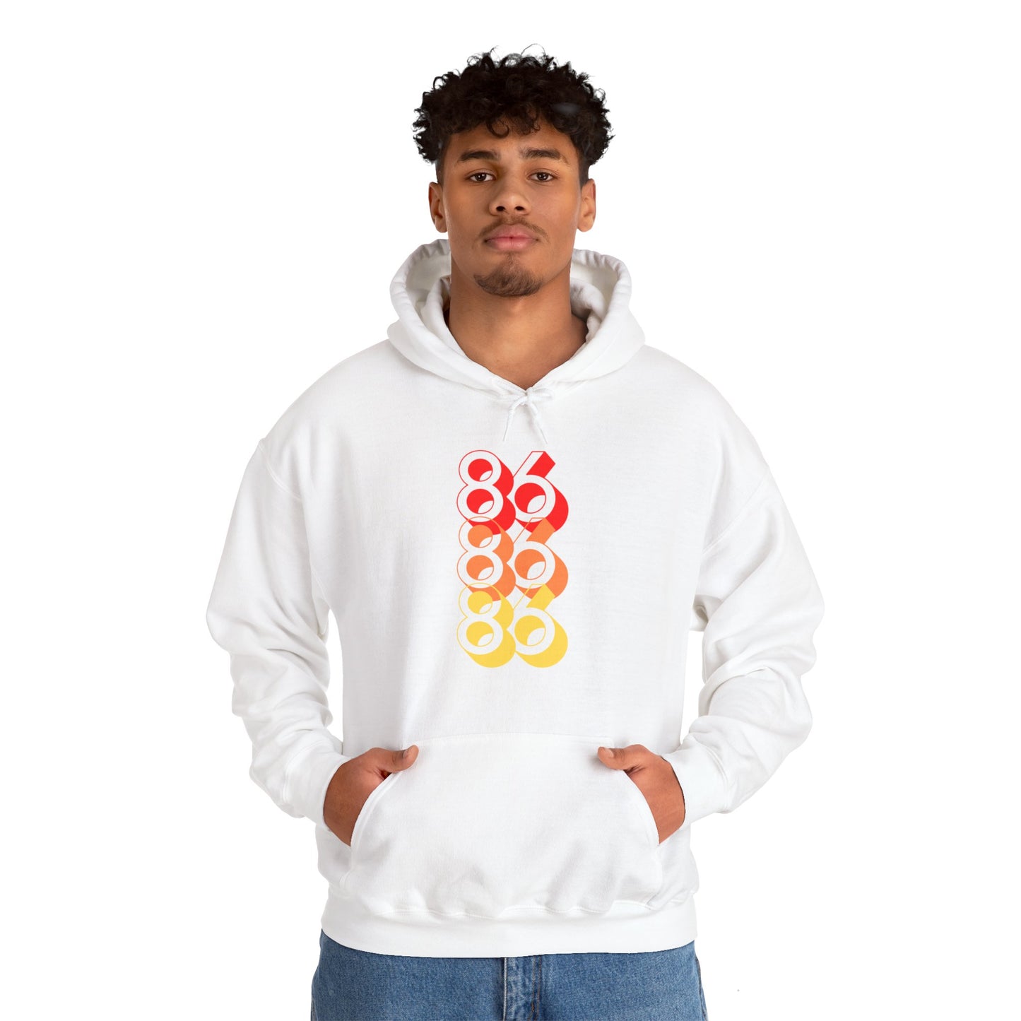 "86, 86, 86" Unisex Hoodie