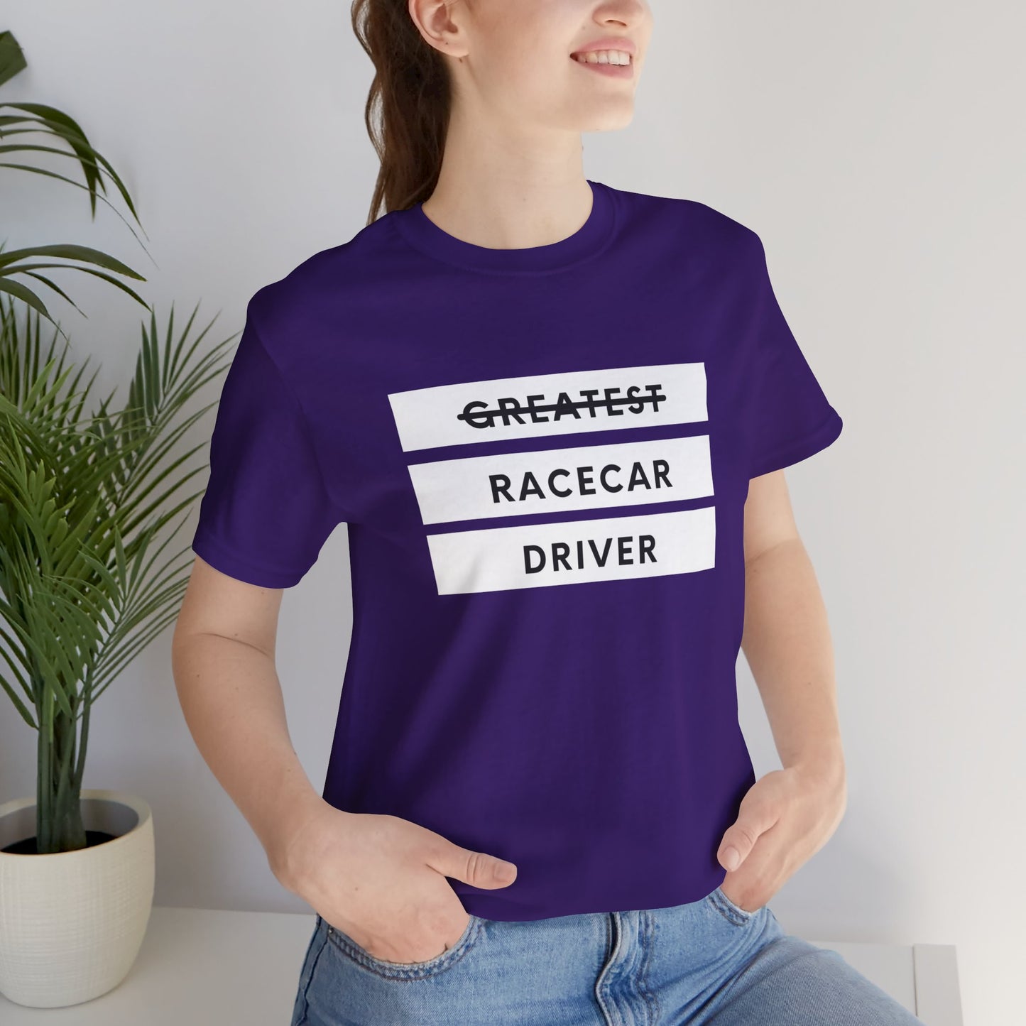 "Greatest Racecar Driver" Unisex T-Shirt